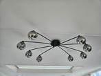 2 plafondlampen modern, Huis en Inrichting, Lampen | Plafondlampen, Ophalen of Verzenden, Zo goed als nieuw, Glas