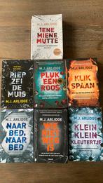 M.J. Arlidge - 7 boeken, Ophalen of Verzenden, Zo goed als nieuw, Nederland