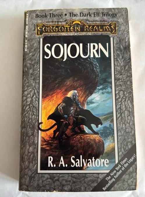 Sojourn – R.A. Salvatore (The Dark Elf Trilogy), Boeken, Fantasy, Gelezen, Ophalen of Verzenden