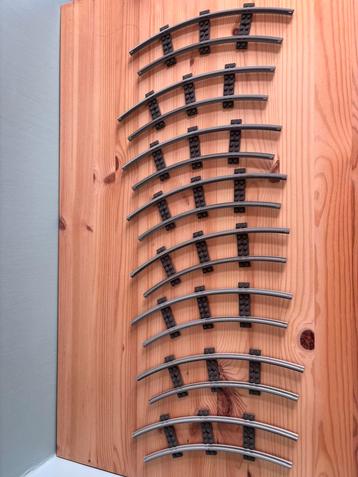 Complete Lego 4,5 volt grijze treinbaan/rails beschikbaar voor biedingen