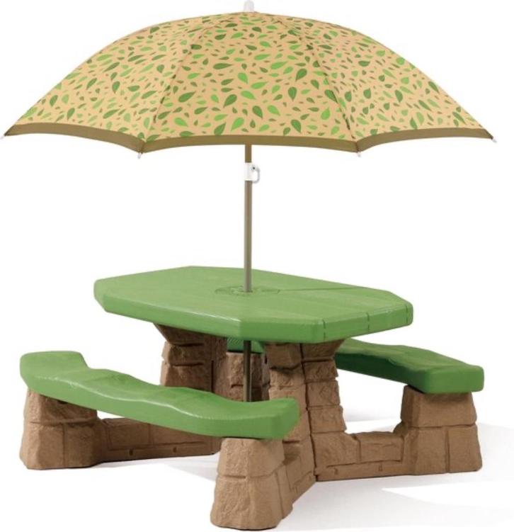 kinderpicknicktafel, Kinderen en Baby's, Kinderkamer | Tafels en Stoelen, Zo goed als nieuw, Stoel(en), Ophalen