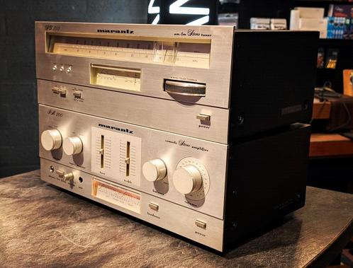 MARANTZ VINTAGE SET • GARANTIE • REFURBISHED • PM200 / ST300, Audio, Tv en Foto, Stereo-sets, Refurbished, Tuner of Radio, Overige merken