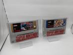Street Fighter II en Streetfighter II turbo SNES, Spelcomputers en Games, Nintendo, Gebruikt, Vechten, 2 spelers
