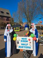 Carnavalskleding Loopgroep Duo halfzusters, Kleding | Dames, Carnavalskleding en Feestkleding, Carnaval, Maat 42/44 (L), Ophalen of Verzenden