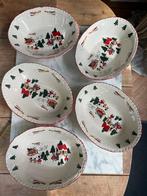 2x Mason’s Christmas Village: groenteschaal, Huis en Inrichting, Keuken | Servies, Ophalen of Verzenden, Porselein, Overige stijlen