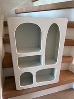Witte kast met Vakken, Huis en Inrichting, Kasten | Boekenkasten, Met plank(en), Ophalen of Verzenden, Zo goed als nieuw, Minder dan 25 cm