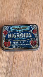 Blikje Nigroids keelpastilles., Verzamelen, Blikken, Ophalen of Verzenden, Gebruikt, Overige, Overige merken