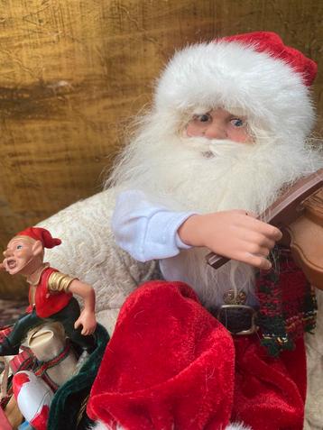 Vintage Kerstman - Speelt vioolmuziek! beschikbaar voor biedingen