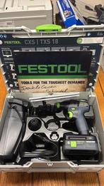 Festool nieuwe TXS 18, 4.0 en lader, Doe-het-zelf en Verbouw, Ophalen of Verzenden
