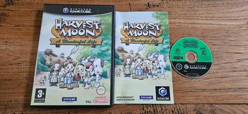 Harvest Moon A Wonderful Life (compleet), Spelcomputers en Games, Games | Nintendo GameCube, Zo goed als nieuw, Ophalen of Verzenden