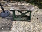 Oud brocante bankje, Ophalen