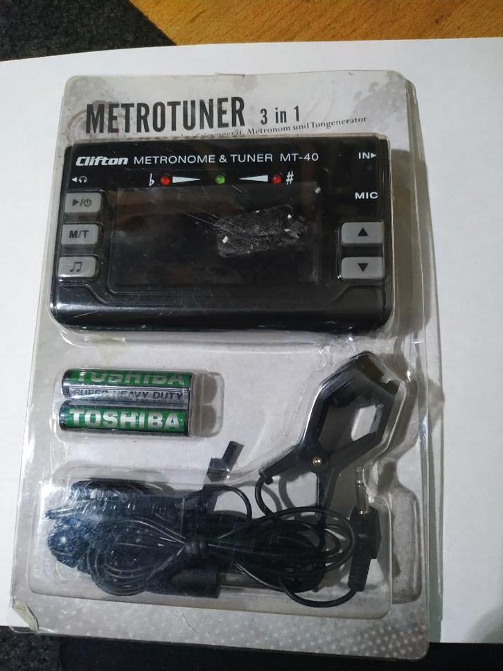 METROTUNER 3 in 1 Clifton MT-40, Muziek en Instrumenten, Overige Muziek en Instrumenten, Nieuw, Ophalen of Verzenden