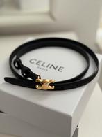 Celine Triomphe Riem - Zwart, Kleding | Dames, 80 tot 90 cm, 3 tot 5 cm, Tailleriem, Ophalen of Verzenden
