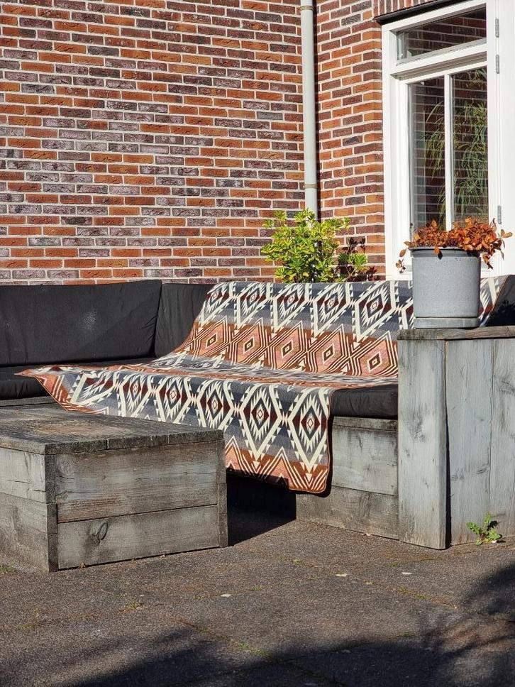 Alpaca wollen plaid/deken uit Zuid-Amerika, Huis en Inrichting, Woonaccessoires | Plaids en Woondekens, Nieuw, Ophalen of Verzenden