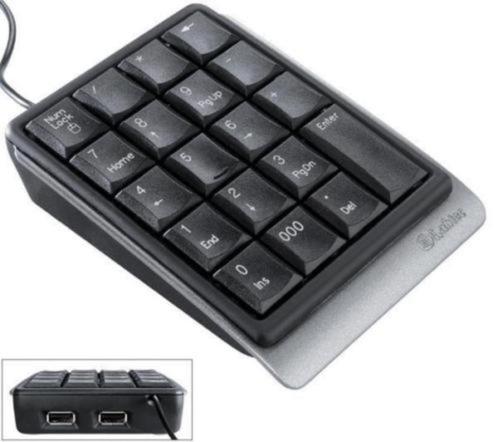 Number Pad voor PC of notebook USB van Labtec, Computers en Software, Toetsenborden, Nieuw, Numeriek, Bedraad, Ophalen