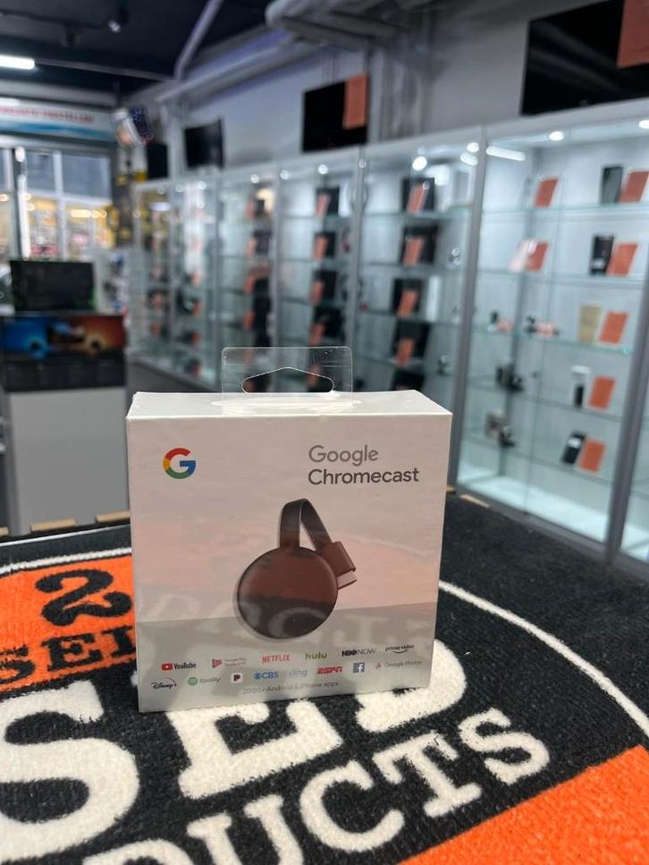 Google Chromecast NC2-6A5, Audio, Tv en Foto, Mediaspelers, Zo goed als nieuw, Zonder harde schijf, HDMI, Ophalen of Verzenden