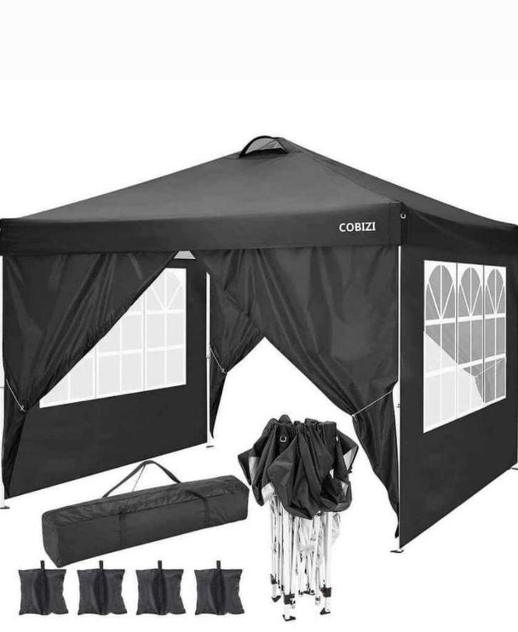 Nieuwe Partytent 3x3m - Makkelijk Opzetten!, Tuin en Terras, Partytenten, Nieuw, Partytent, 2 meter of meer, Minder dan 5 meter