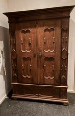 Antieke Osnabrück Kast, ca. 1800, Ophalen, Gebruikt, 100 tot 150 cm, 25 tot 50 cm