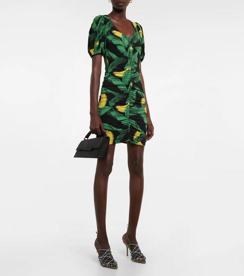* GANNI 34 * NIEUW €265. Zomerjurkje aansluitend mini jurkje, Kleding | Dames, Jurken, Nieuw, Maat 34 (XS) of kleiner, Groen, Boven de knie