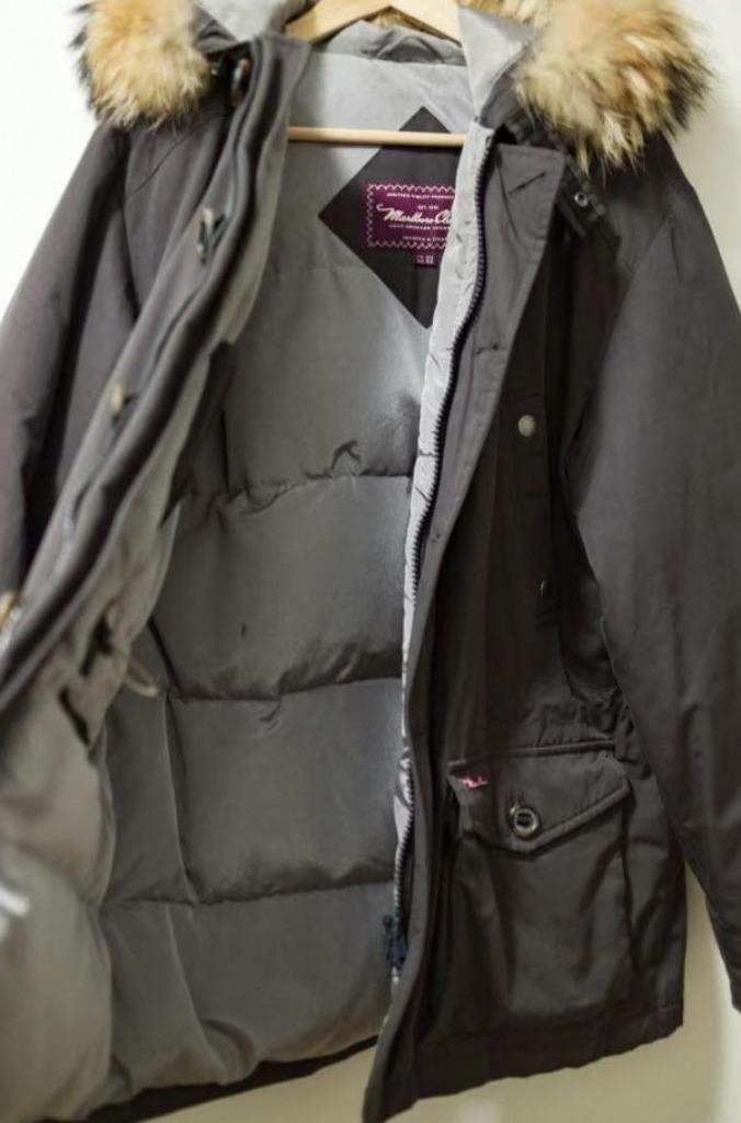 Marlboro Classics Gevoerde Parka Met Capuchon, Kleding | Heren, Jassen | Winter, Zo goed als nieuw, Maat 52/54 (L), Zwart, Ophalen of Verzenden