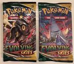 Pokémon 10 booster pack met oa Evolving Skies Sun & Moon, Ophalen of Verzenden, Nieuw, Booster, Foil