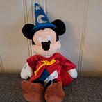 20.  Mickey Mouse Tovenaar Pluche Knuffel 26cm, Ophalen of Verzenden, Zo goed als nieuw, Overige typen