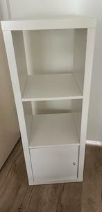 IKEA Kallax 3 vakkenkast met deur, Ophalen, Met plank(en), Gebruikt, 100 tot 150 cm