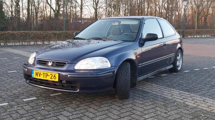 Honda Civic 1.4 I S 1996, Auto's, Honda, Particulier, Civic, Benzine, Hatchback, Handgeschakeld, Origineel Nederlands, Overige kleuren