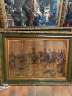 Schilderij Napoleon Bonaparte in lijst, Ophalen