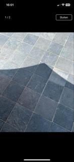 22,5m2 Belgisch Hardsteen Tegels 30x30x3, Tuin en Terras, Tegels en Klinkers, Ophalen, Gebruikt, Terrastegels, Natuursteen