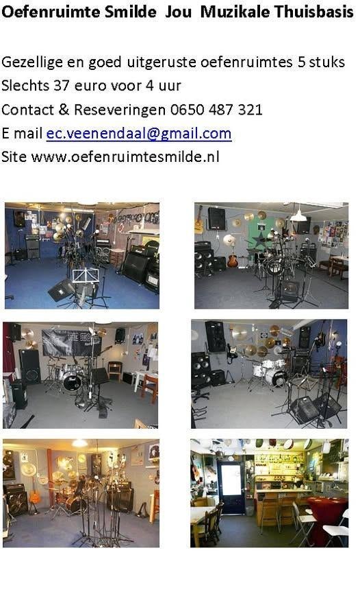 oefenruimte, Ophalen of Verzenden, Gebruikt