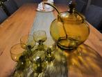 Servies, glazen, bowle set, drank, vintage, borrel, Ophalen of Verzenden