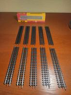 Trix Express 4304 - Rechte rails (10x) - OVP, Gebruikt, Gelijkstroom, Trix, Rails