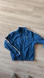 Adidas blauwe retro track jacket maat M, Ophalen, Fitness, Zo goed als nieuw, Adidas Originals