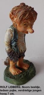 ROLF LIDBERG, uit de Noorse serie, beeldje Ledsen Pojke, Verzamelen, Beelden en Beeldjes, Ophalen of Verzenden, Zo goed als nieuw