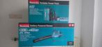 Makita 18v 2 x 36v powerpack en makita bladblazer  40v, MAKITA, Accu, Ophalen of Verzenden, Ruggedragen