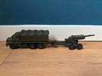 Dinky Toys Berliet Gazelle Truck no 824 & Obusier 155. 80E, Hobby en Vrije tijd, Modelauto's | 1:43, Ophalen of Verzenden, Zo goed als nieuw
