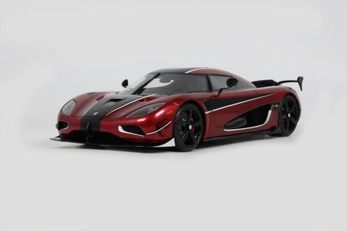 1:18 Koenigsegg Agera RS - Rood metallic, Hobby en Vrije tijd, Modelauto's | 1:18, Nieuw, Auto, Overige merken, Ophalen of Verzenden