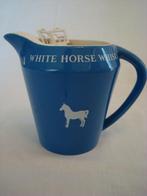 White Horse Whisky waterjug blauw met witte letters, Ophalen of Verzenden, Zo goed als nieuw, Gebruiksvoorwerp