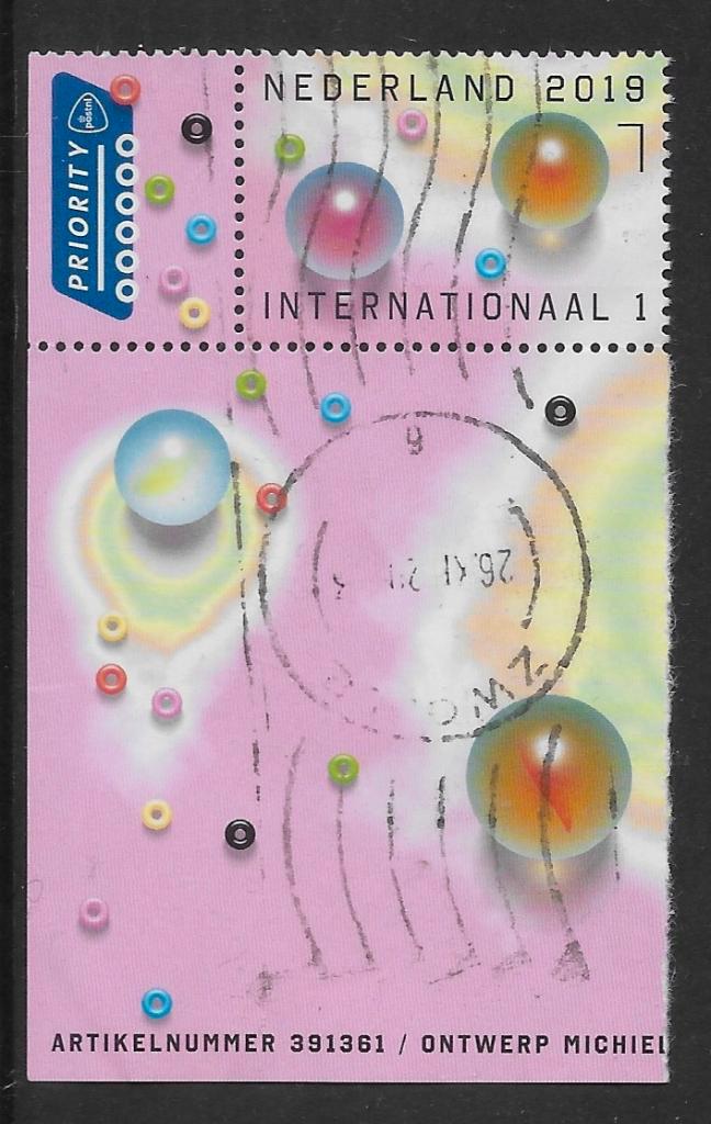 2019, 'Gewoontjes', 3e links [3795] (K2835), Postzegels en Munten, Postzegels | Nederland, Ophalen of Verzenden