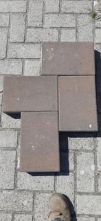 Betonsteen 20x30x6 Bruin genuanceerd, Tuin en Terras, Ophalen, Zo goed als nieuw, Beton, Klinkers