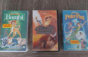 Videobanden disney beschikbaar voor biedingen