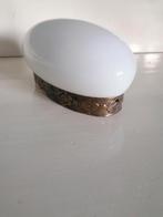 art deco lamp opaal, Ophalen of Verzenden