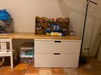 Ikea Nordli ladekast 80 cm breed, Huis en Inrichting, Kasten | Ladekasten, Ophalen, Gebruikt, 1 of 2 laden, 50 tot 100 cm