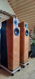Master Reference Sen - Zuilspeaker BurlWalnut Veneer Black., Overige merken, Ophalen of Verzenden, Zo goed als nieuw, 120 watt of meer