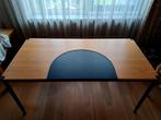 Stevig bureau. Ikea 160 x 80 cm. Verstelbare poten., Ophalen, Gebruikt