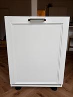 Wit keukenkastje kader met planken, Huis en Inrichting, Keuken | Keukenelementen, Ophalen, Wit, 50 tot 100 cm, Zo goed als nieuw