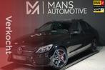 Mercedes-Benz C-klasse 450 AMG 4MATIC / PANO / BURMESTER / 2, Zwart, 367 pk, Bedrijf, Vierwielaandrijving