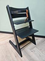 Stokke tripp trapp meegroeistoel zwart, Kinderen en Baby's, Kinderstoelen, Ophalen of Verzenden, Zo goed als nieuw, Meegroeistoel