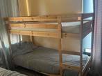 Houten stapelbed 90x200 cm, Huis en Inrichting, Slaapkamer | Stapelbedden en Hoogslapers, Gebruikt, 90 cm, Tweepersoons, Ophalen of Verzenden